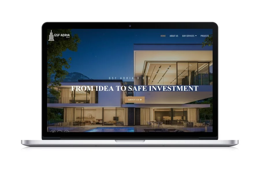 GSF Adria: višejezična web stranica