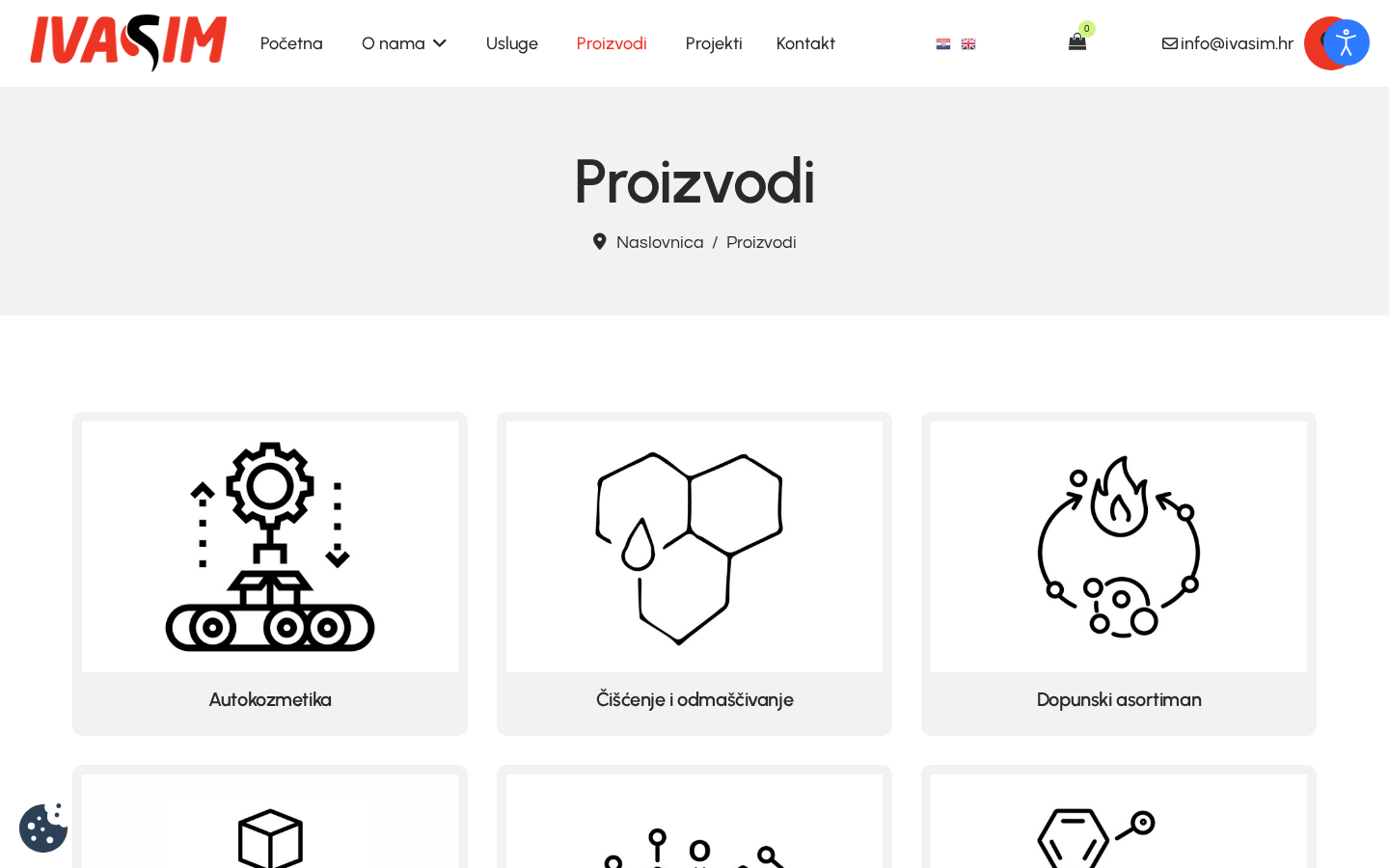 Ivasim: proizvodi