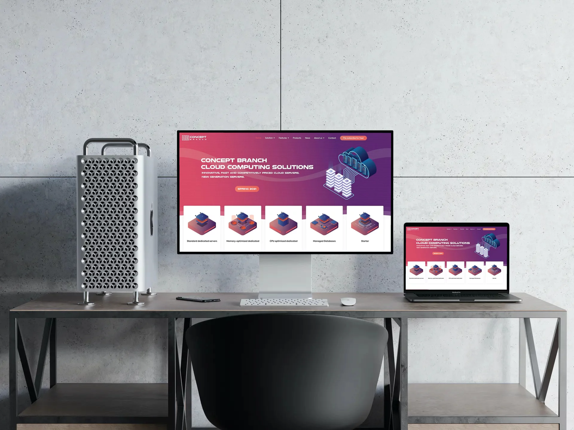 Concept Branch: cloud computing