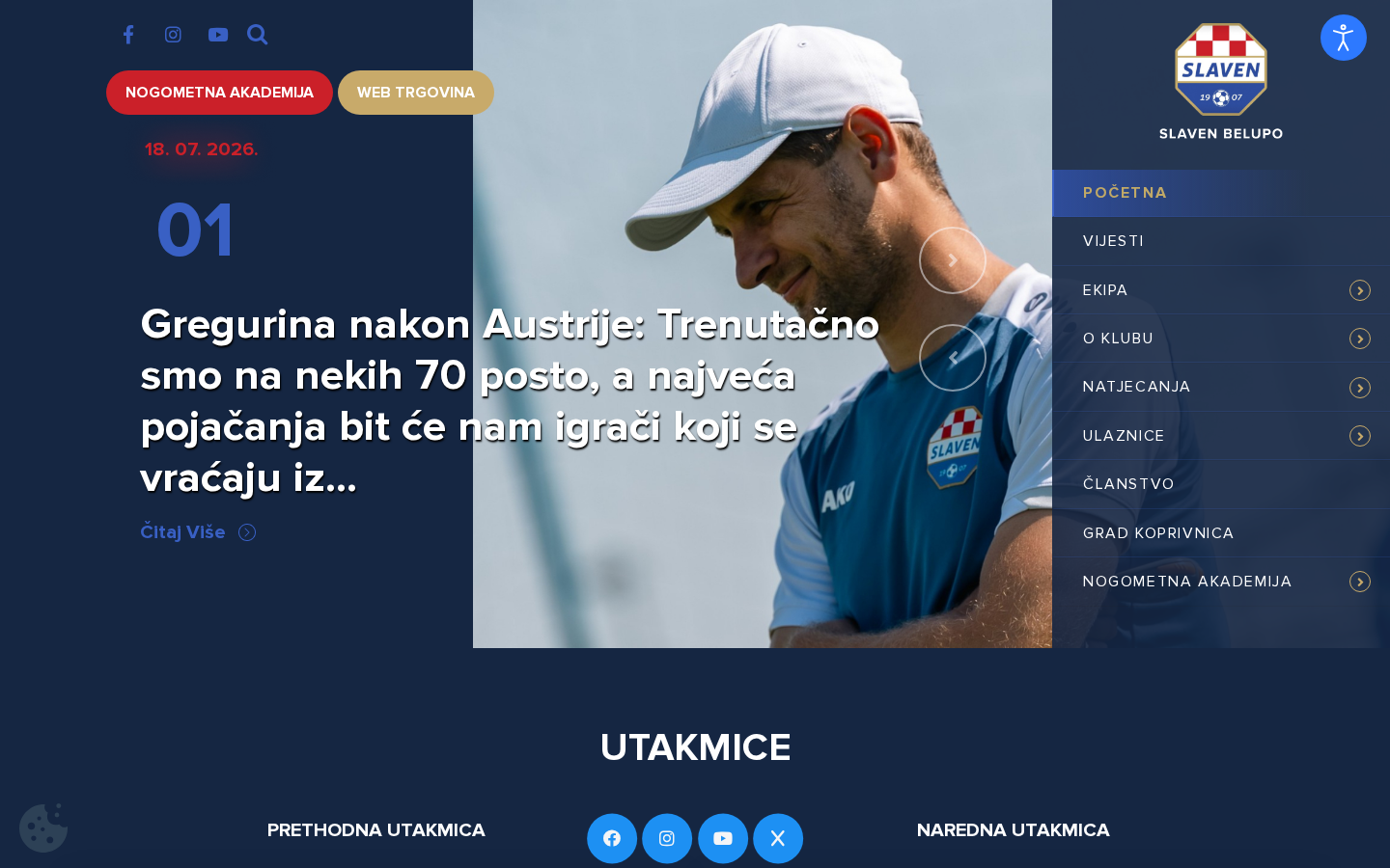 NK Slaven Belupo: naslovna