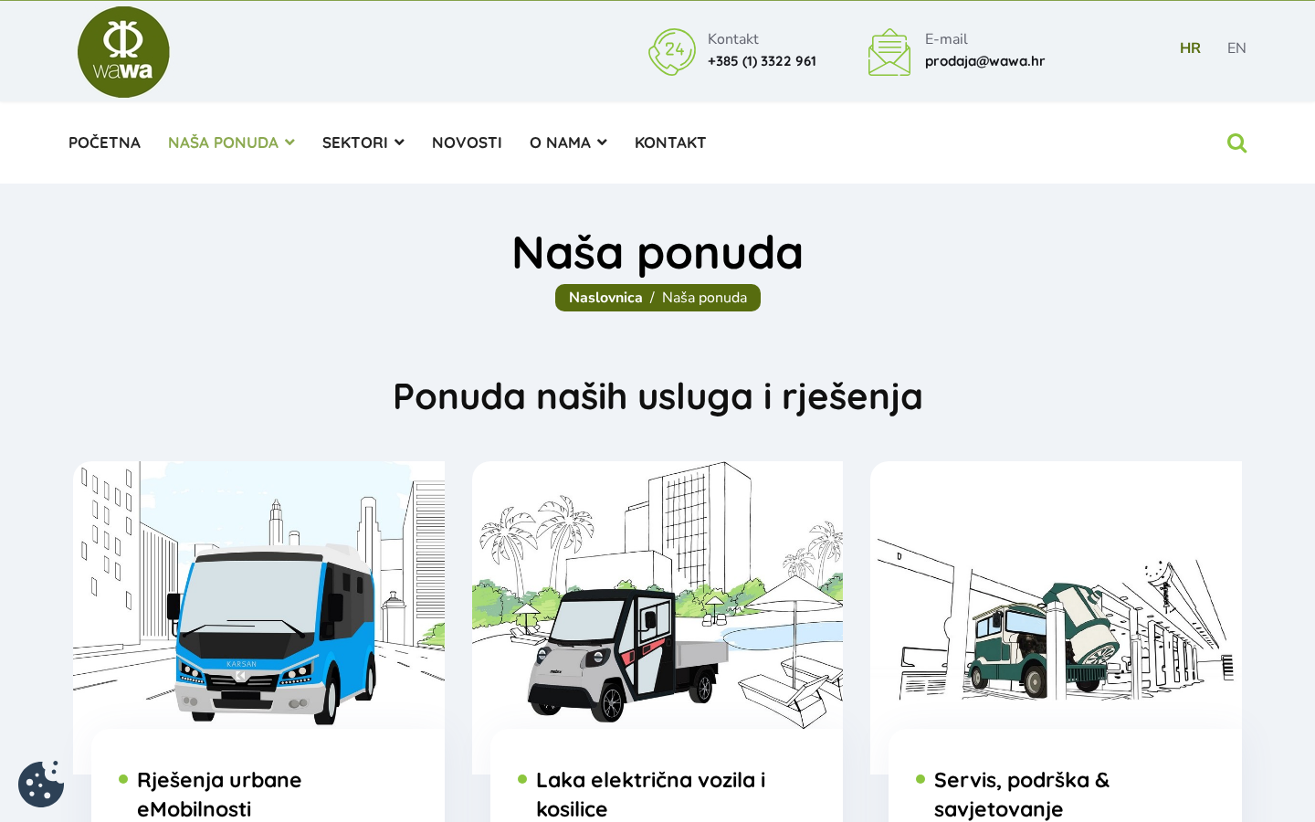 Naša ponuda