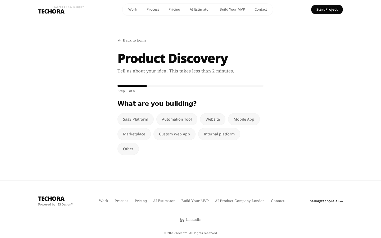 Techora discovery faza