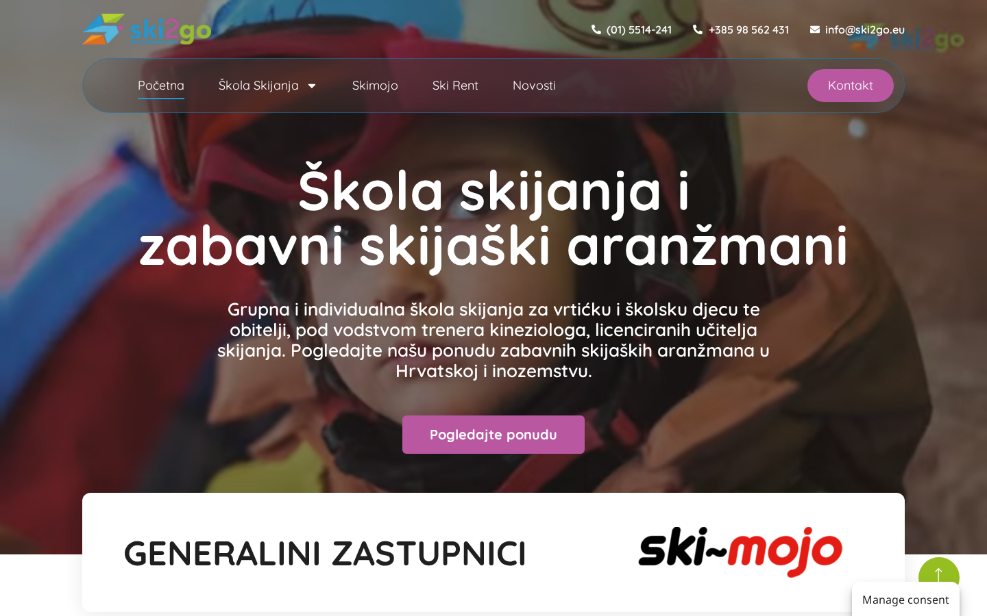 Ski2go: naslovna