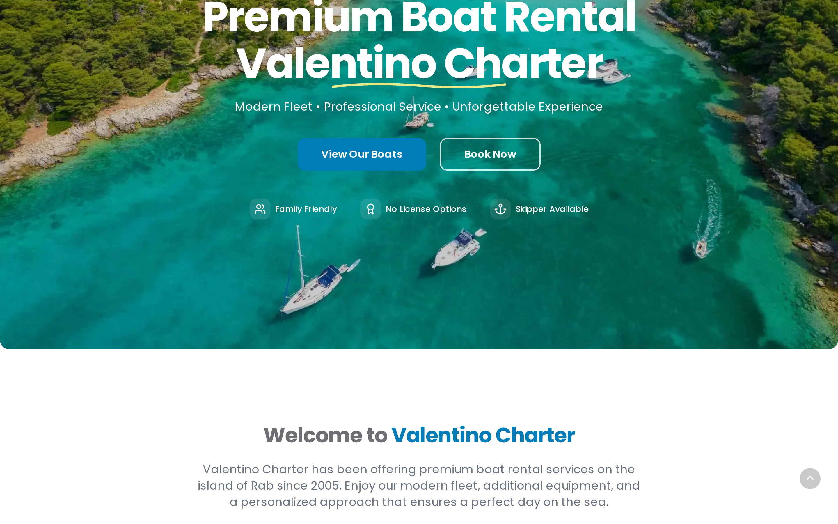 Valentino Charter: naslovna