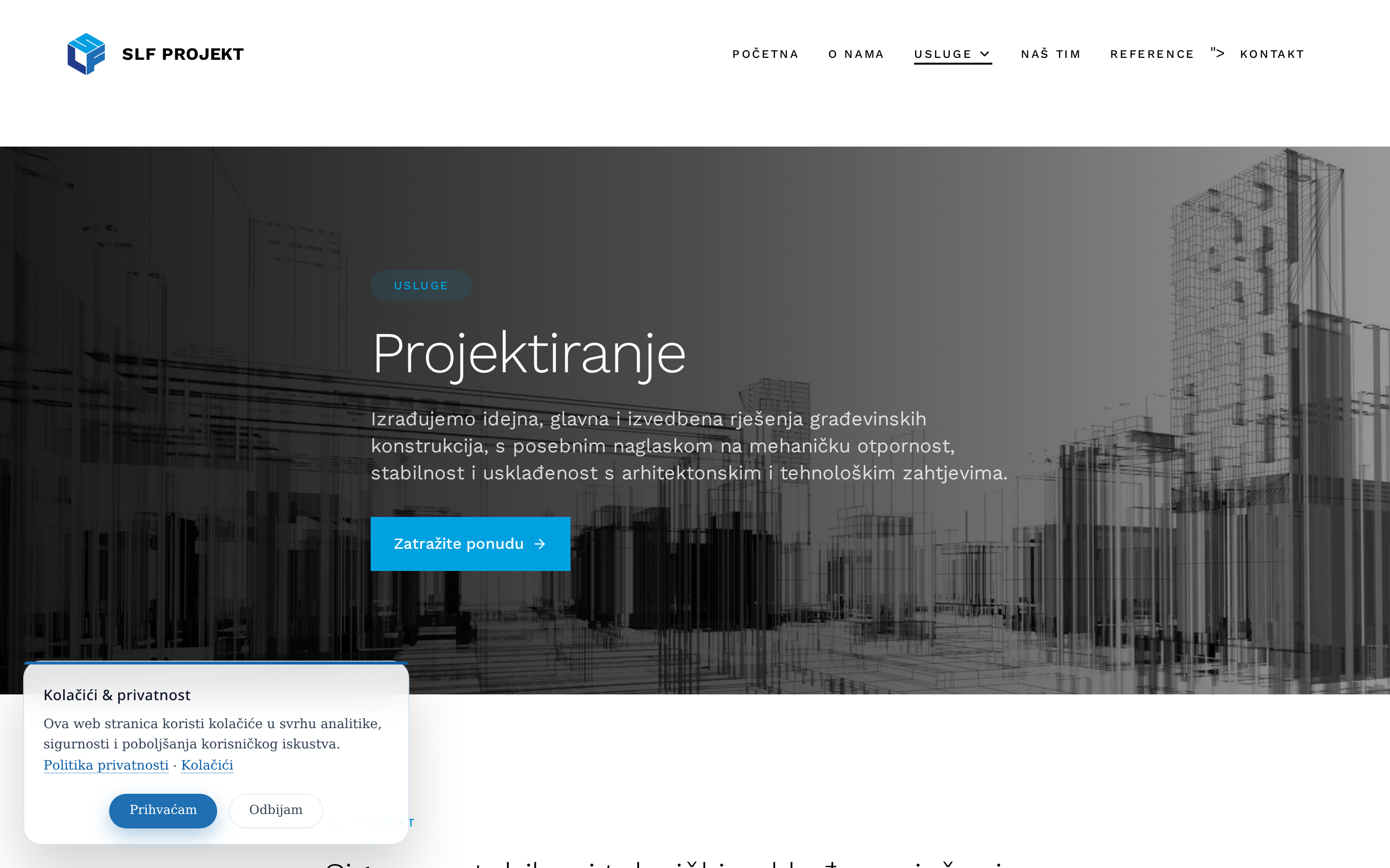 Usluga projektiranja SLF Projekt