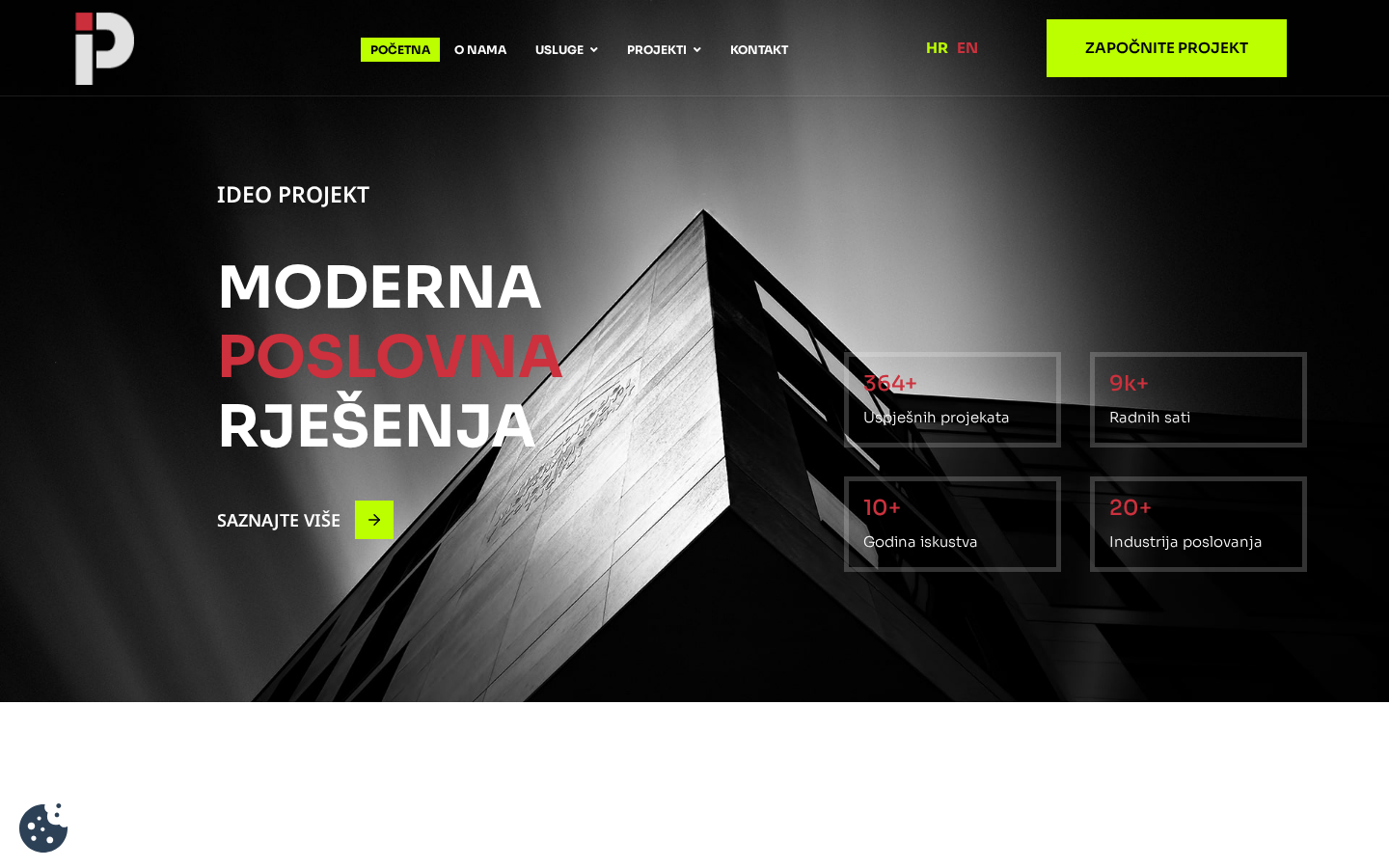 IDEO Projekt: naslovna