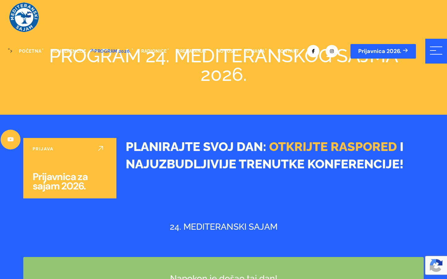 Program 2026