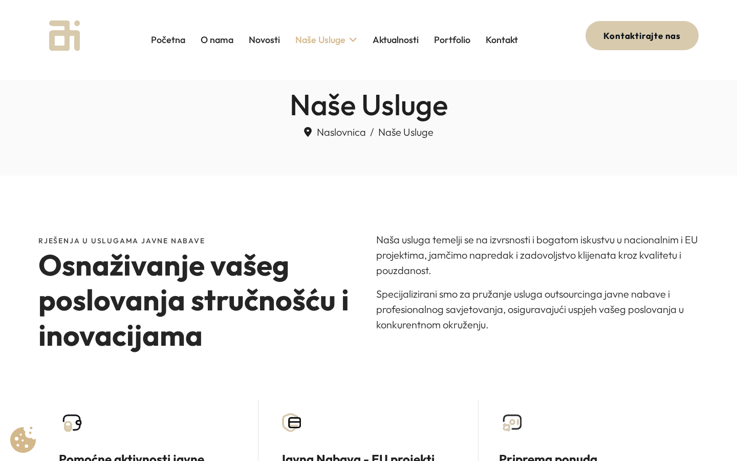 Naše usluge