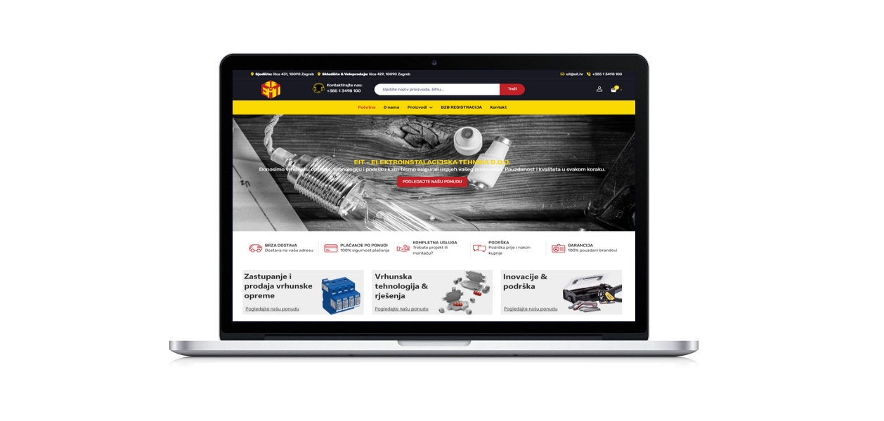 EIT B2B web trgovina